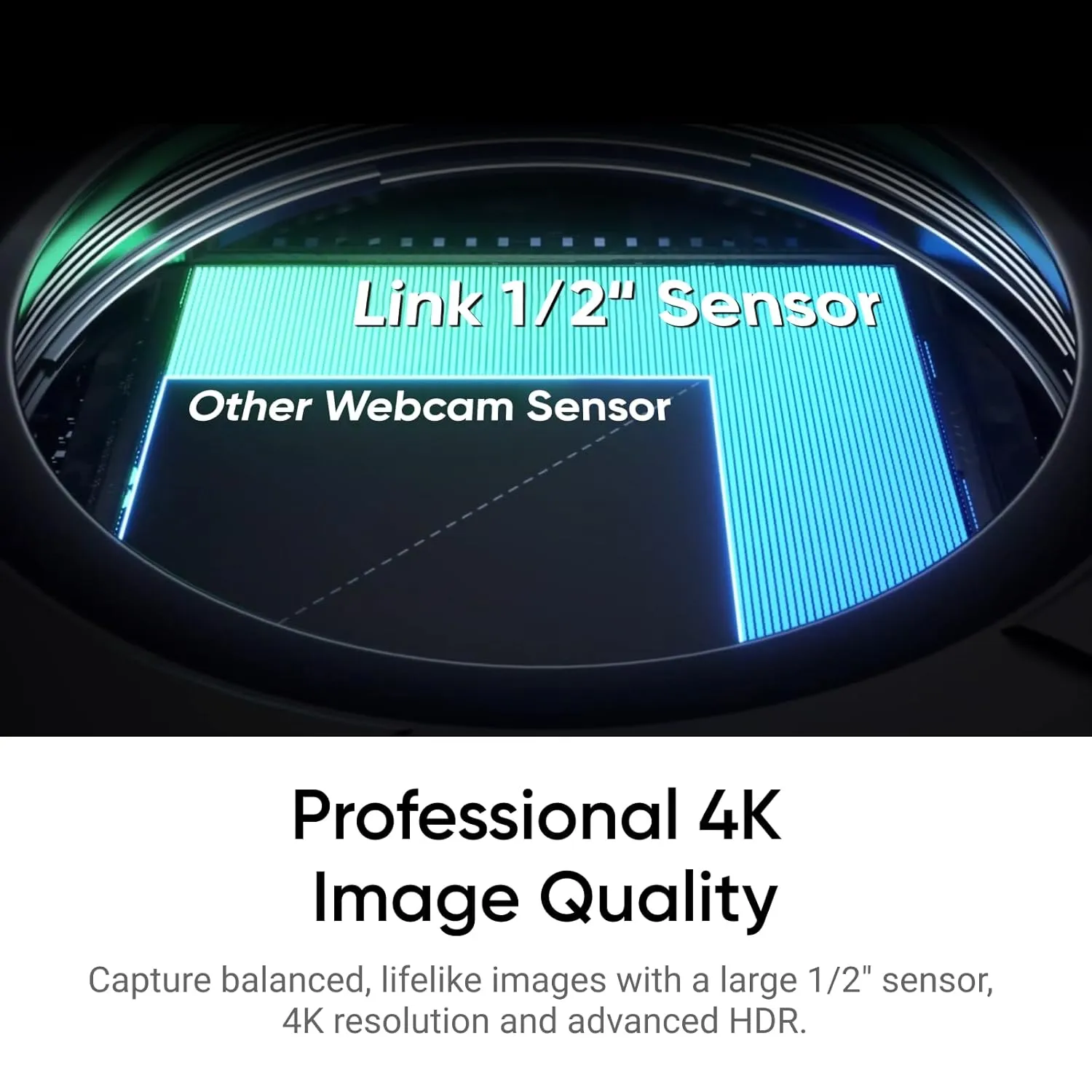 Insta360 Webcam Link 2C 4K - The AI-powerd 4K Webcam view 9